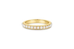  Reimaginer - Rings with pearl - Silver / 14kt GP - Pearl